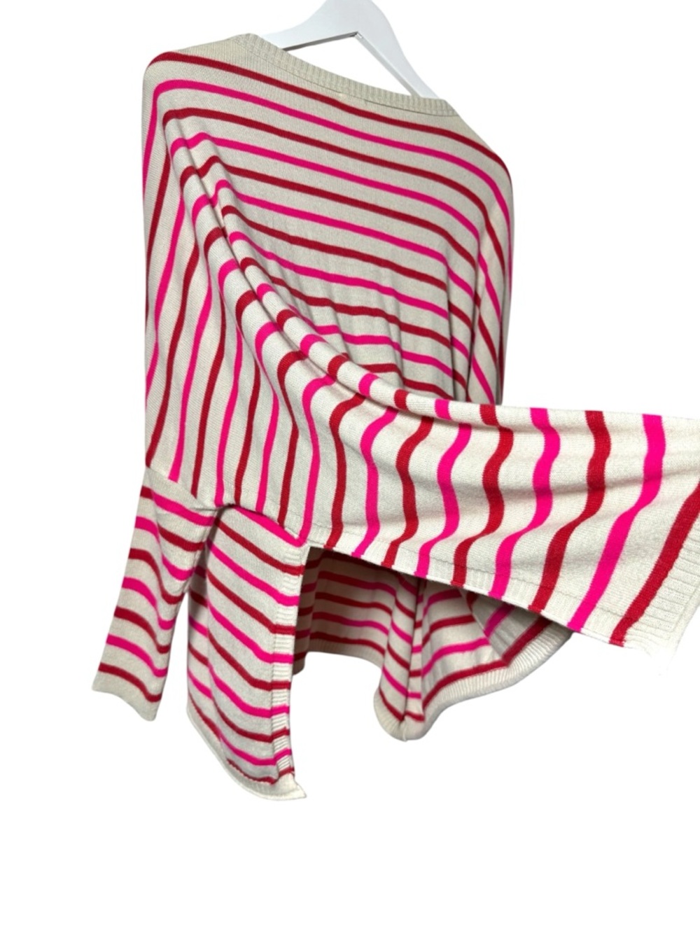 MERSEA Catalina Crewneck Sweater in Poppy Stripe OS - Picture 8 of 11